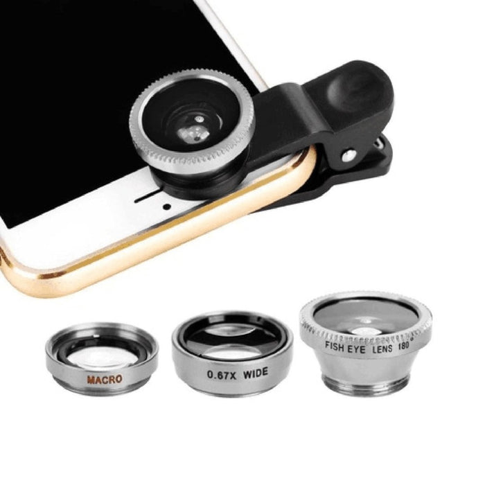 3 in 1 Mobile Phone Lenses - Odilistrade