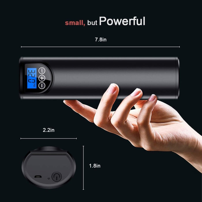 Rechargeable Air Pump for Car Bicycle Tires Balls - Touch Buy