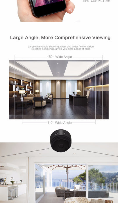 Mini Wifi Camera Night Version - Odilistrade