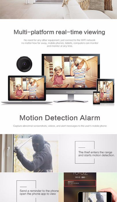 Mini Wifi Camera Night Version - Odilistrade