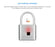 Fingerprint Smart Padlock - Odilistrade