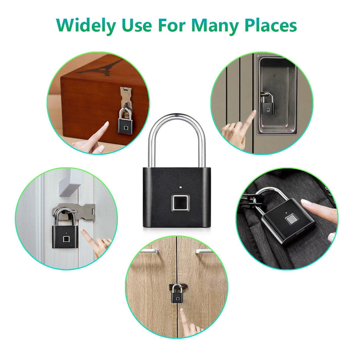 Fingerprint Smart Padlock - Odilistrade