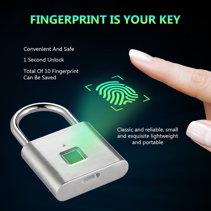 Fingerprint Smart Padlock - Odilistrade