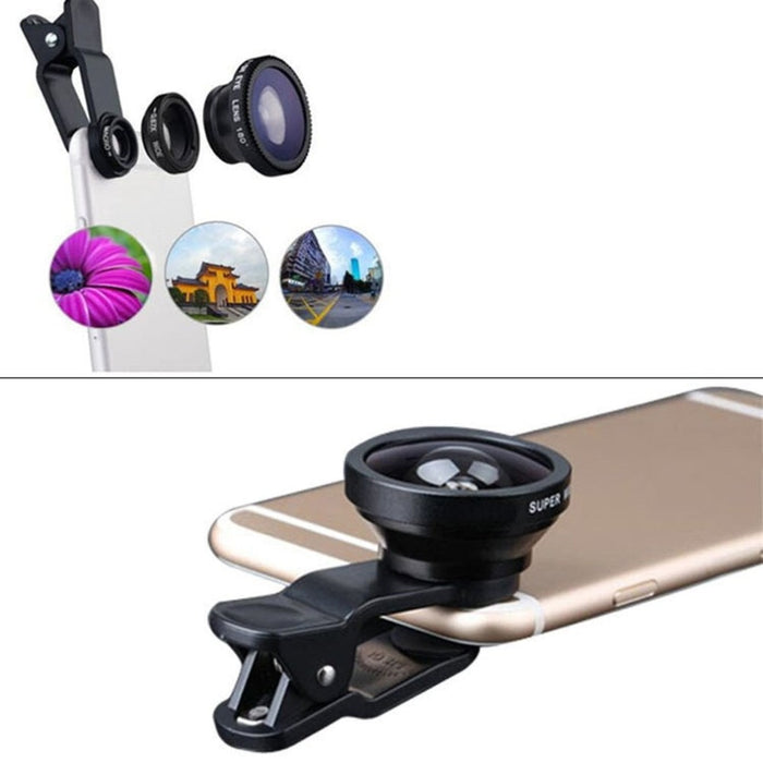 3 in 1 Mobile Phone Lenses - Odilistrade