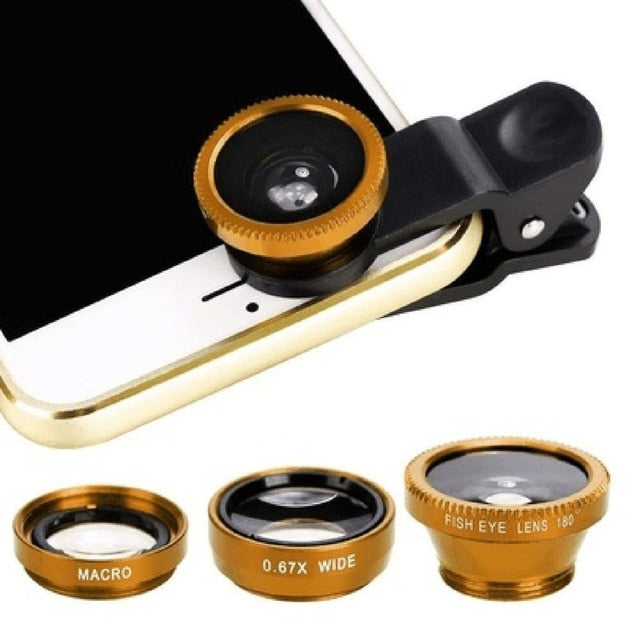 3 in 1 Mobile Phone Lenses - Odilistrade