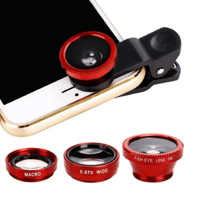 3 in 1 Mobile Phone Lenses - Odilistrade