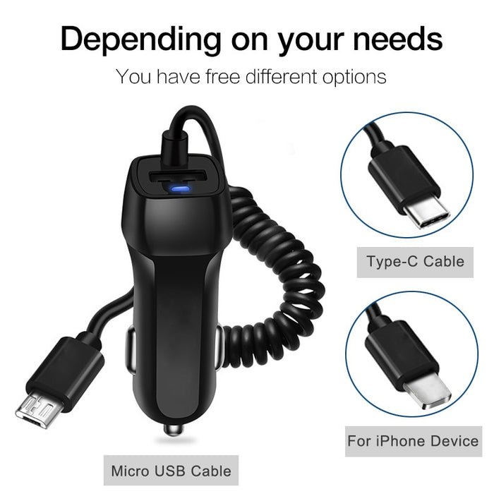 Retractable Cable Phone Charger - Touch Buy