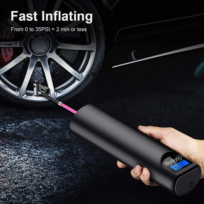 Rechargeable Air Pump for Car Bicycle Tires Balls - Touch Buy