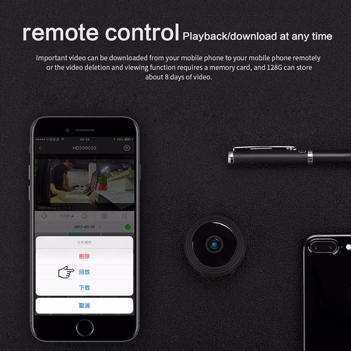 Mini Wifi Camera Night Version - Odilistrade